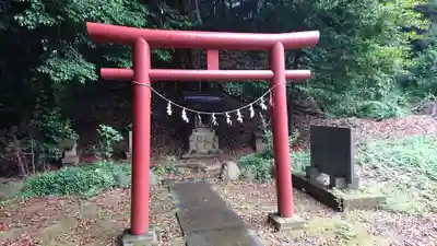 百草八幡神社の鳥居