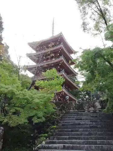 竹林寺の塔