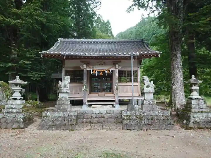 白山神社の本殿・本堂