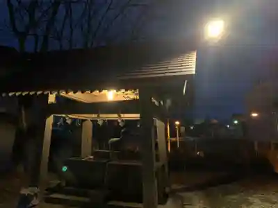 釧路一之宮 厳島神社の手水舎