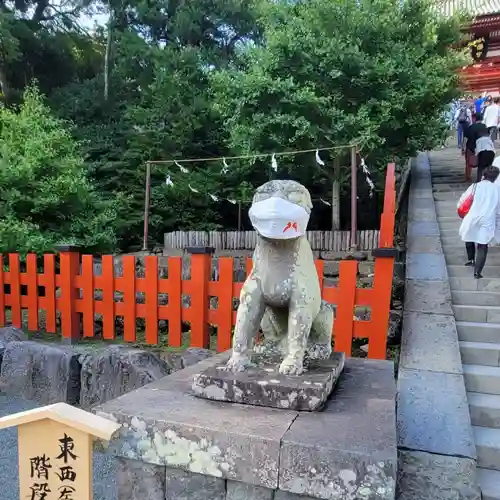 鶴岡八幡宮の狛犬