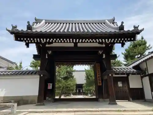 百萬遍知恩寺の山門・神門