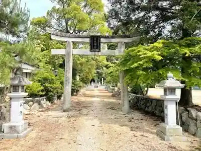 高木神社の鳥居