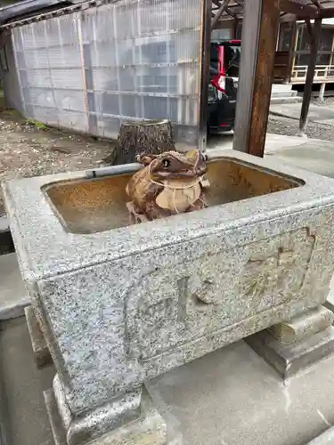 熊野奥照神社の手水