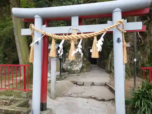 藤ヶ崎龍神社の鳥居