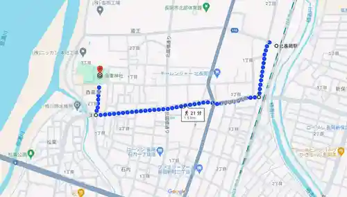 金峯神社の周辺