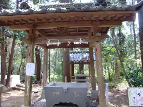 日吉神社の手水舎
