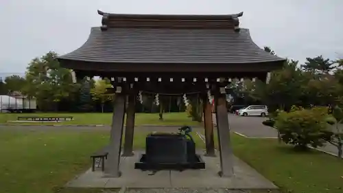 美瑛神社の手水