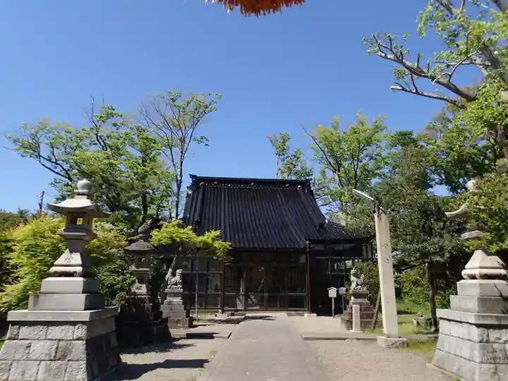 佐奇神社の本殿・本堂
