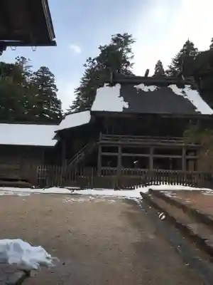 神魂神社の本殿・本堂