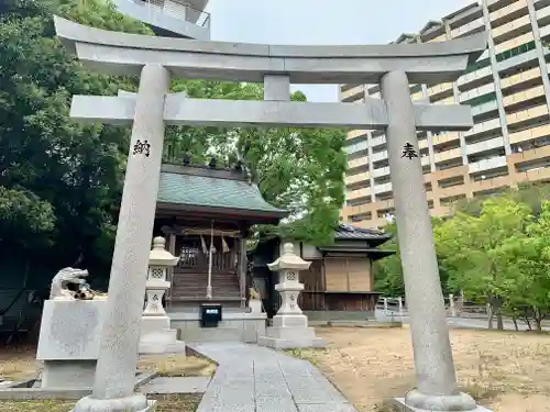 宮野尾神社の鳥居