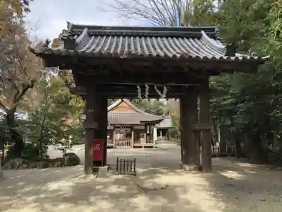 高野神社の山門・神門