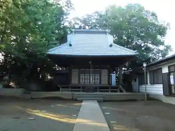 青砥杉山神社の本殿・本堂