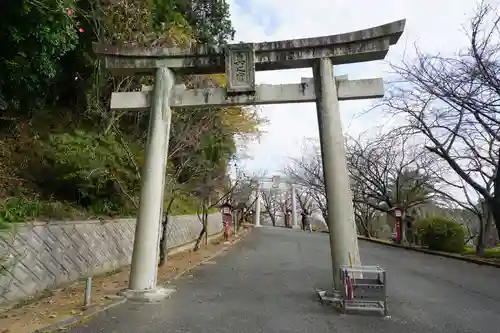 宮地嶽神社の鳥居