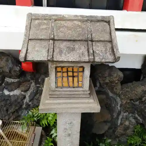 篠塚稲荷神社の塔