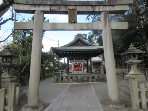 吉田神社の鳥居