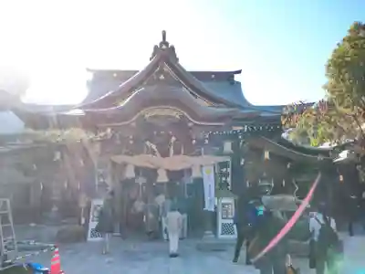 櫛田神社の本殿・本堂