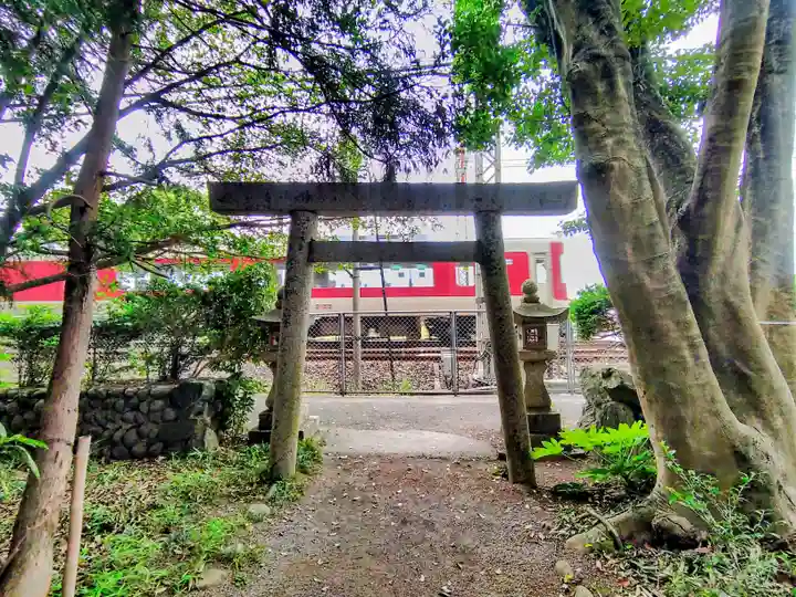 竹神社の鳥居