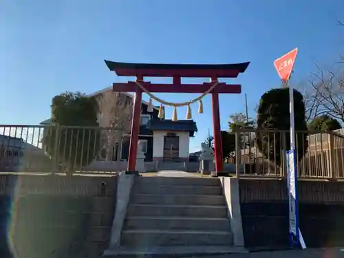 八幡神社の鳥居