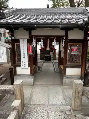 浅澤社（住吉大社境外末社）の山門・神門