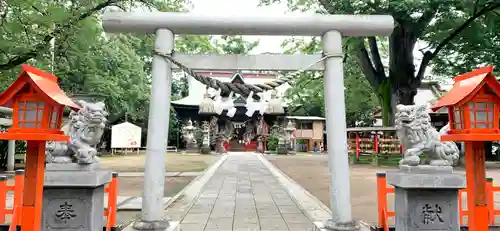 上野総社神社の鳥居