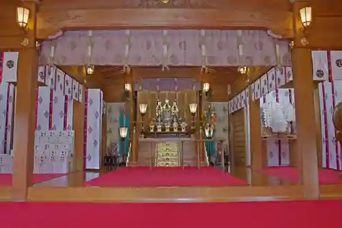 中野沼袋氷川神社の本殿・本堂