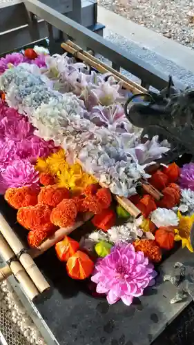 江南神社の手水舎
