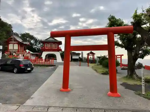 龍宮神社の鳥居