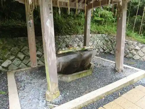 白兎神社の手水舎