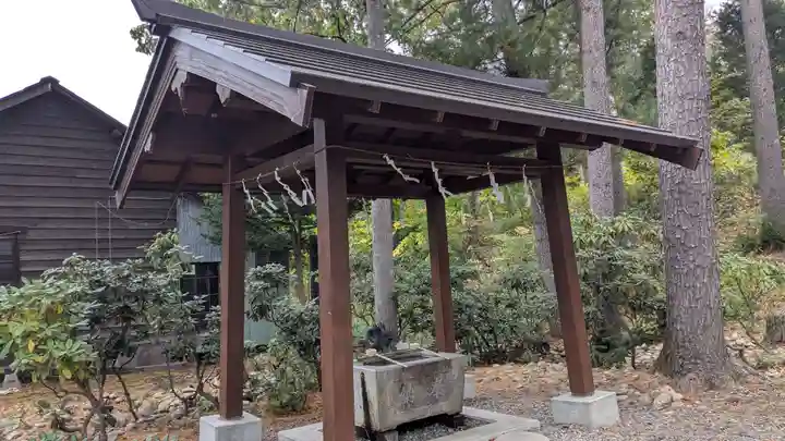 大正神社の手水舎