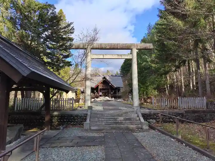 愛別神社の鳥居