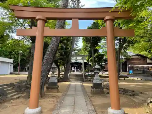 駒留八幡神社の鳥居