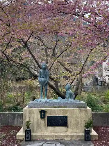 かっぱの寺 栖足寺の狛犬