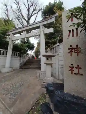 幡ケ谷氷川神社の鳥居
