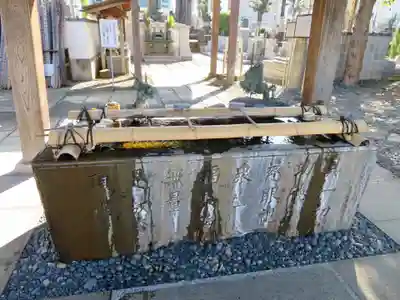 永平寺別院長谷寺の手水舎