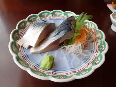 銚港神社の食事