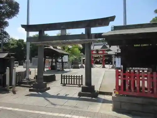 箭弓稲荷神社の鳥居