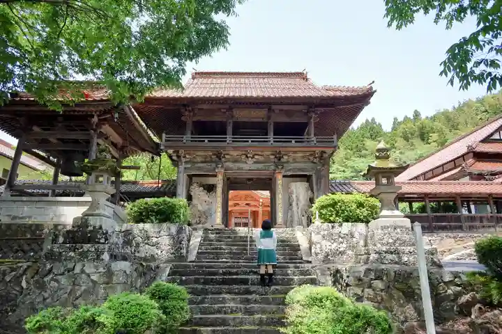 定光寺の山門・神門