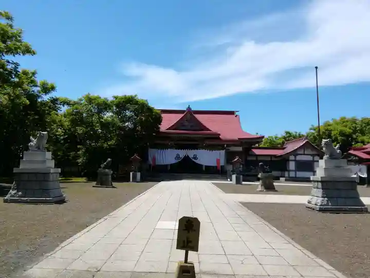 釧路一之宮 厳島神社の本殿・本堂
