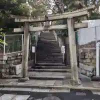安居神社の鳥居