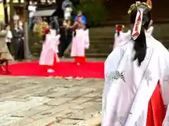 山家神社の神楽