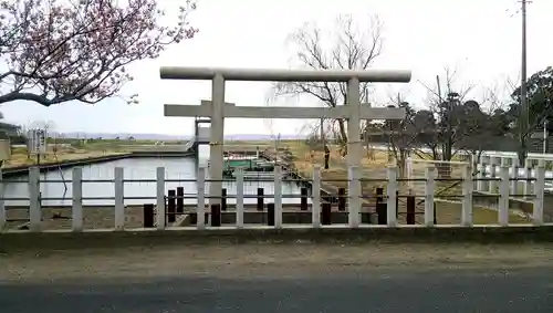 息栖神社の鳥居