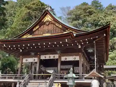 日牟禮八幡宮の本殿・本堂