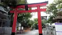 開口神社の鳥居