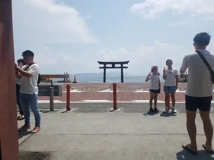 白鬚神社の鳥居
