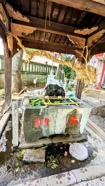 今井神社の手水舎