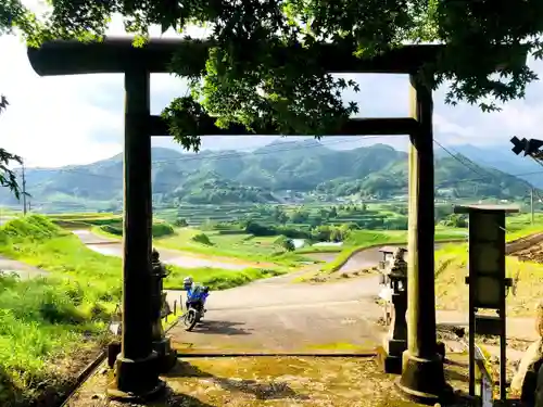 石神神社の鳥居