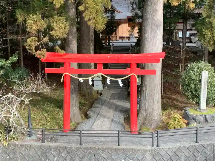 須山浅間神社の鳥居