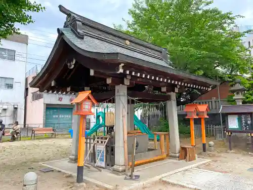 前橋八幡宮の手水