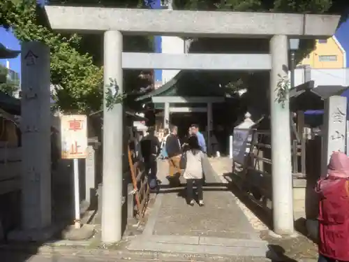 金山神社の鳥居